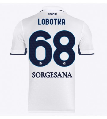 SSC Napoli Stanislav Lobotka #68 Bortatröja 2024-25 Kortärmad